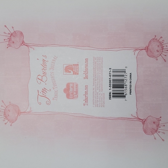 Tim Burtons Tragic Thoughts Light Up Journal 2003 - Picture 4 of 7